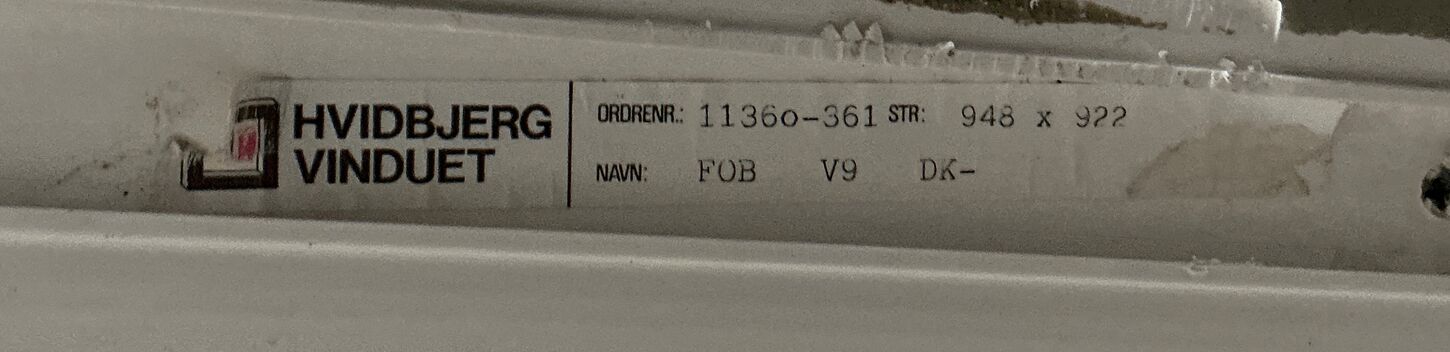 Plast dreje kip termovindue