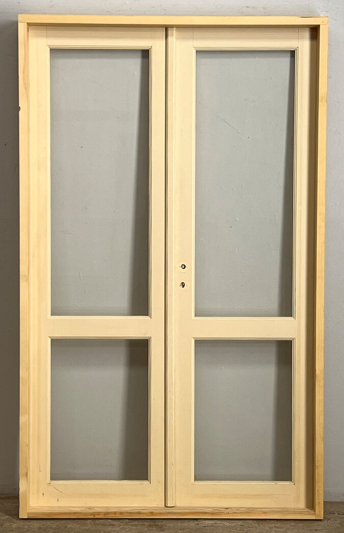 Fransk dør med karm