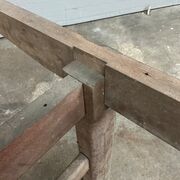 20 personers mahognifineret bord.