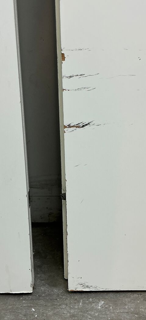 Dobbelt BD60 branddør M16 med karm