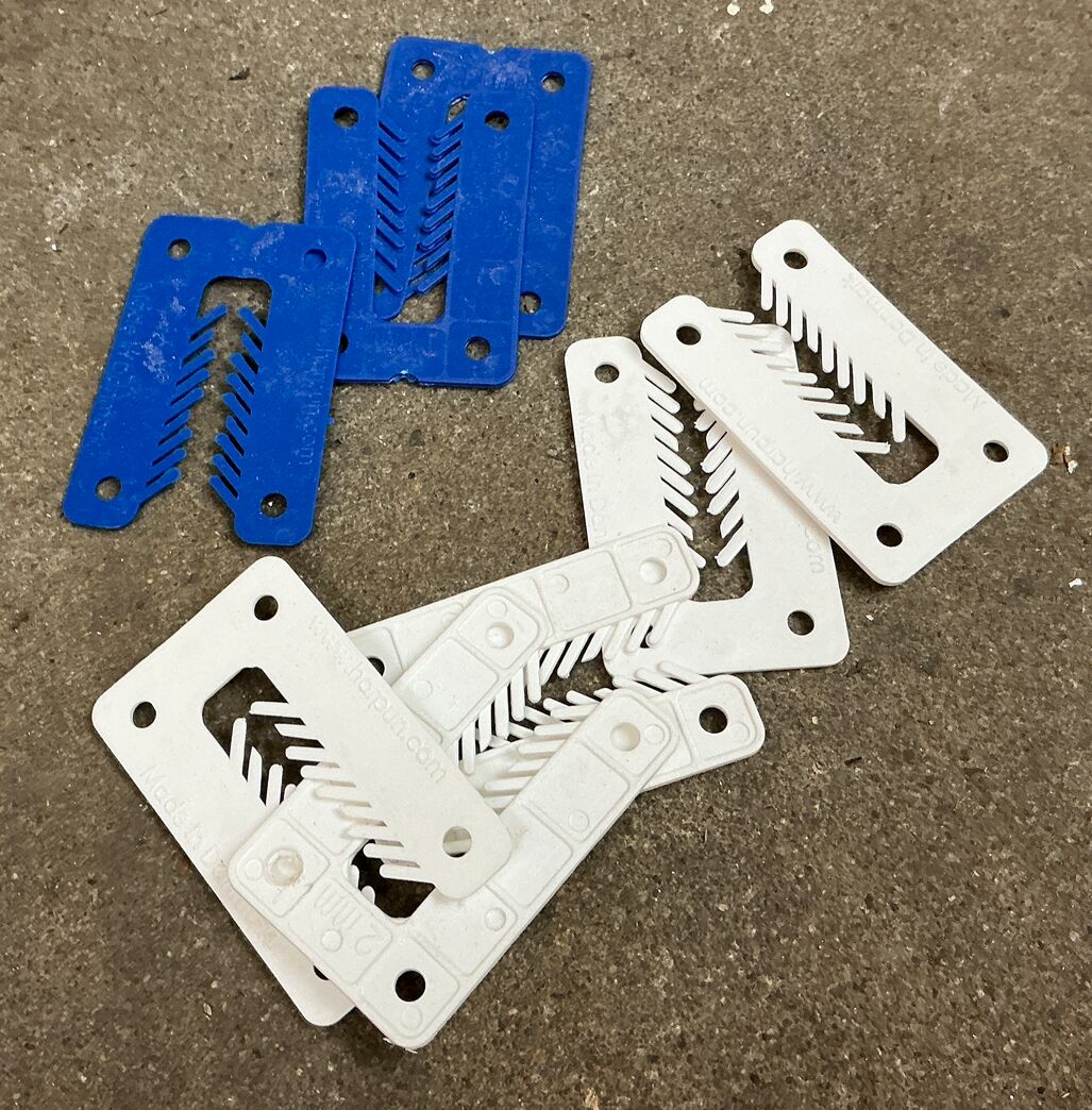 2 kasser Harpun quickfix 1 og 2 mm - 1800 stk