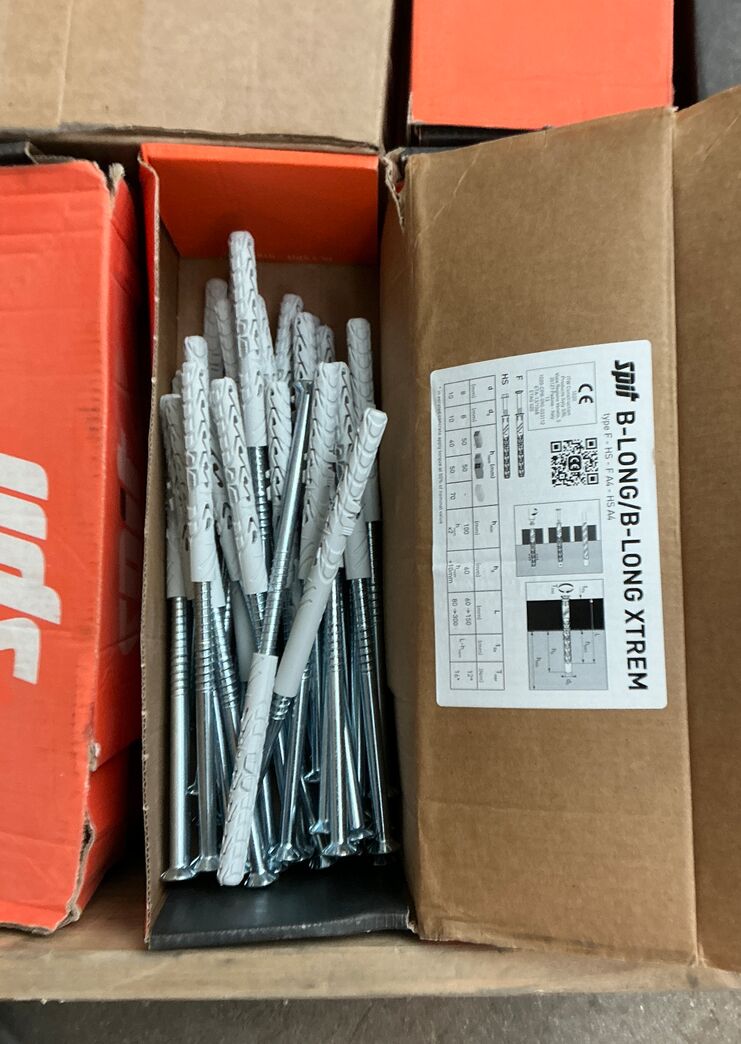 Facade ankre og karmskruer