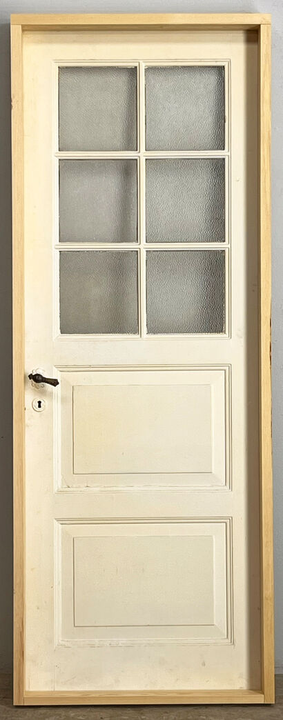 Dør med sprosser i karm