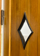 Egetræsdør med rude