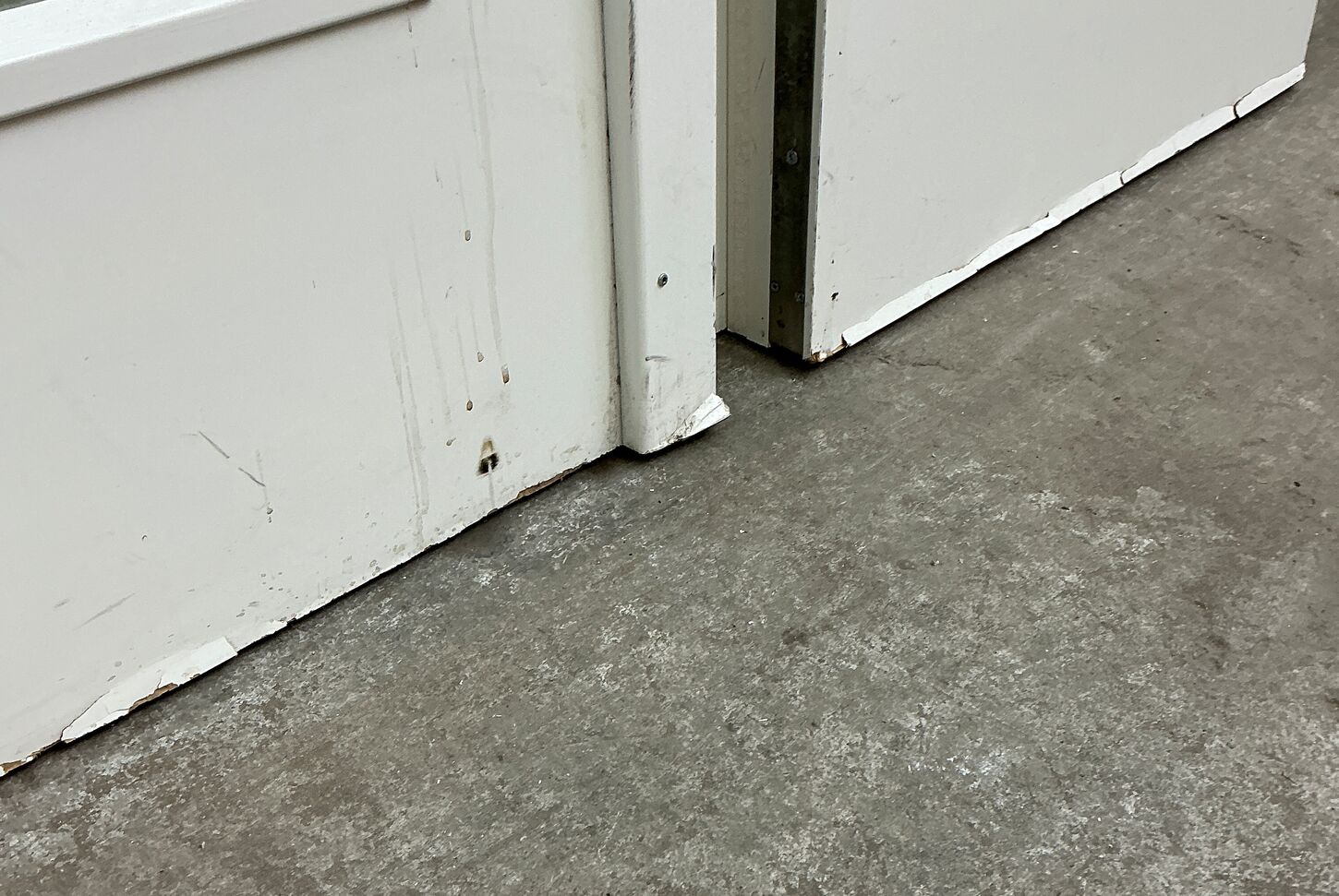 BD60 M16 dobbeltdør med glas u/karm