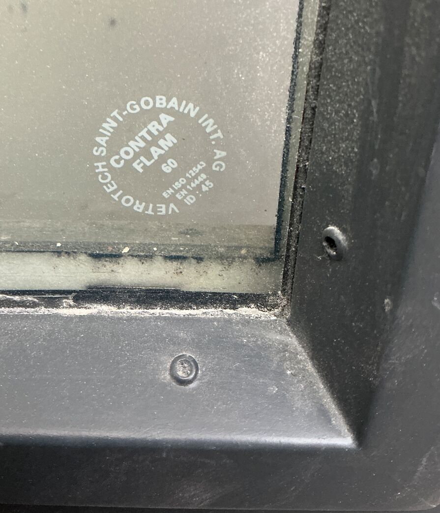 BD60 dobbeltdør uden karm