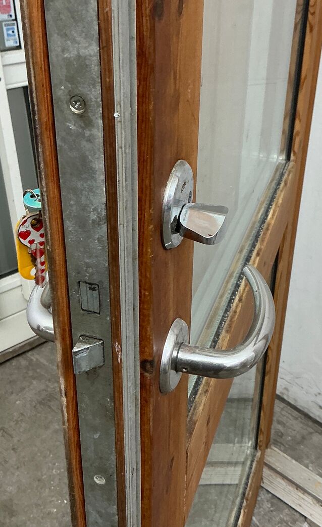 Yderdør med termoglas