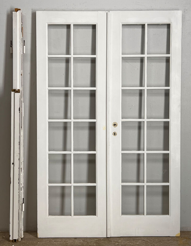 Fransk dør med karm