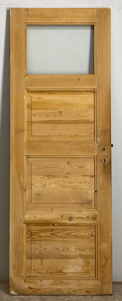 Fyldningsdør med glas