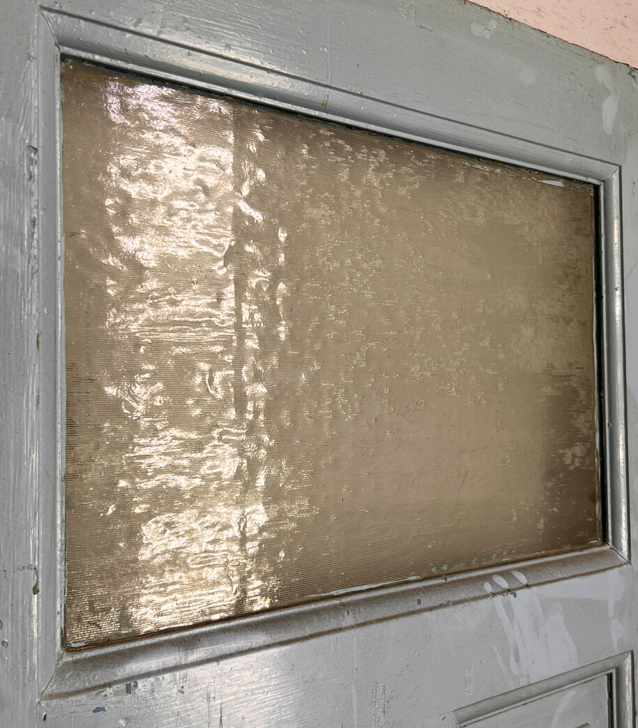 Fyldningsdør med glas