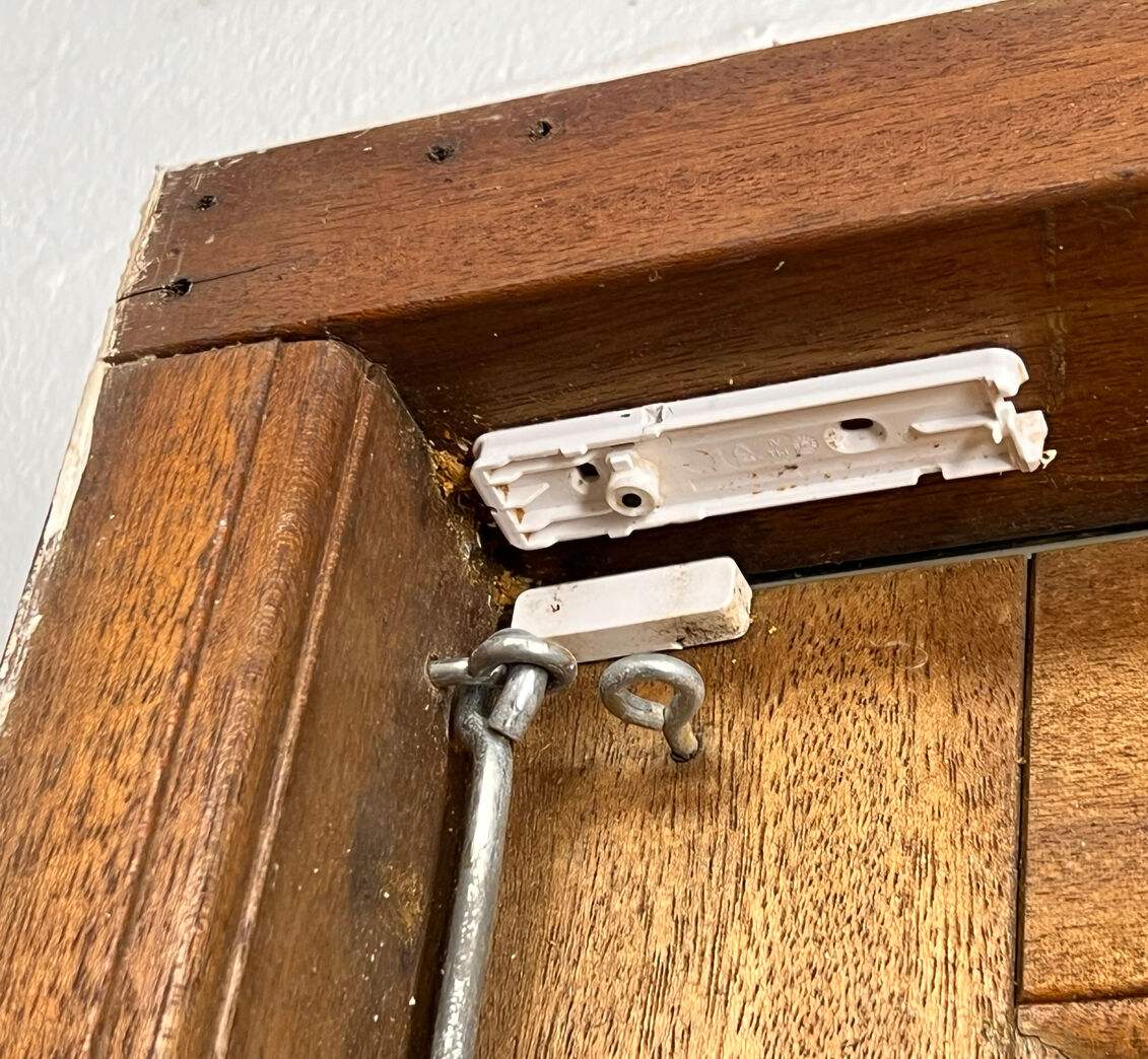 Terrassedør med karm