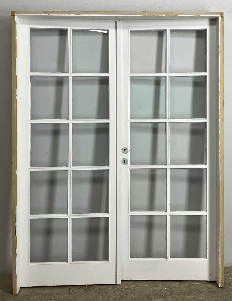 Fransk dør med karm