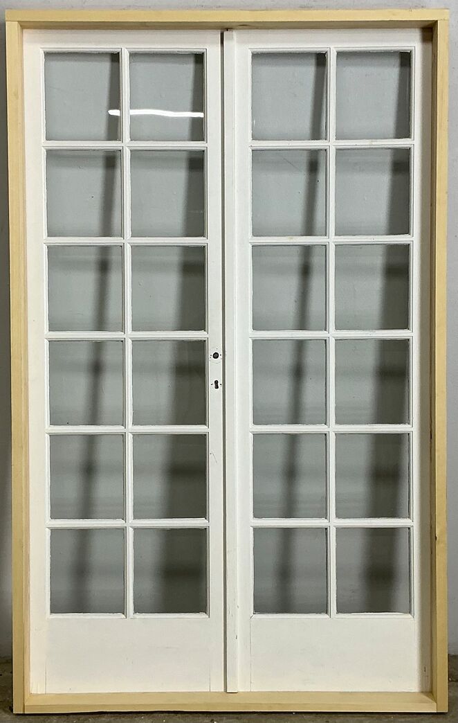 Fransk dør med karm