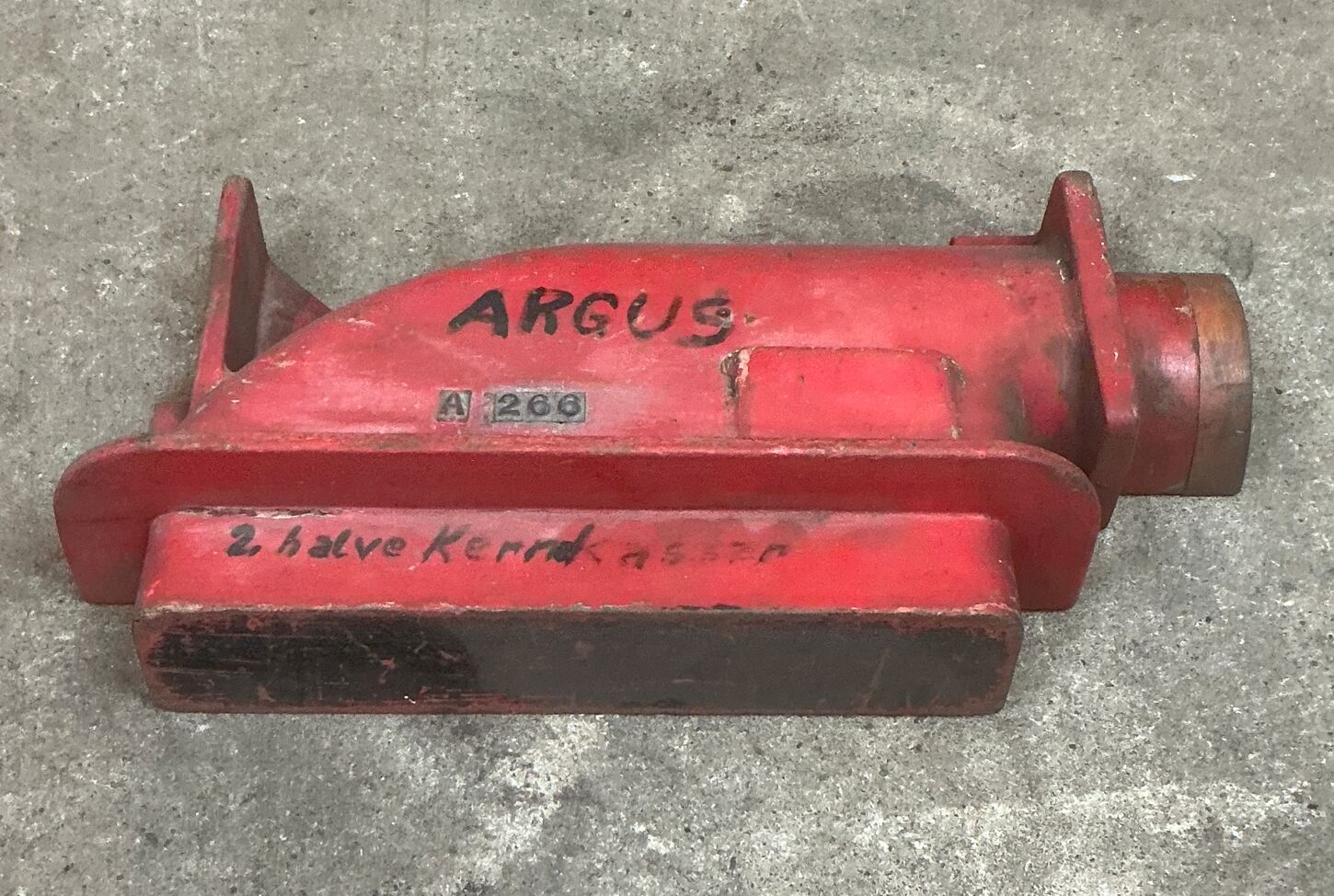 Støbeform fra Holbæk Jernstøberi