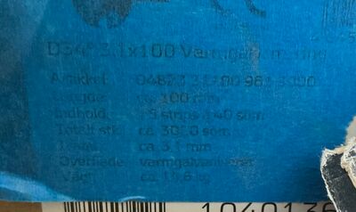 Samlet parti - Skudsøm og klammer