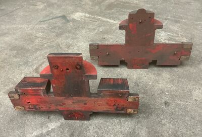 Støbeform sæt fra Holbæk Jernstøberi