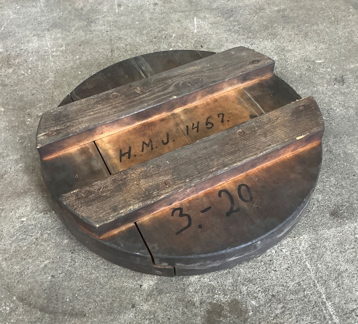 Støbeform fra Holbæk Jernstøberi