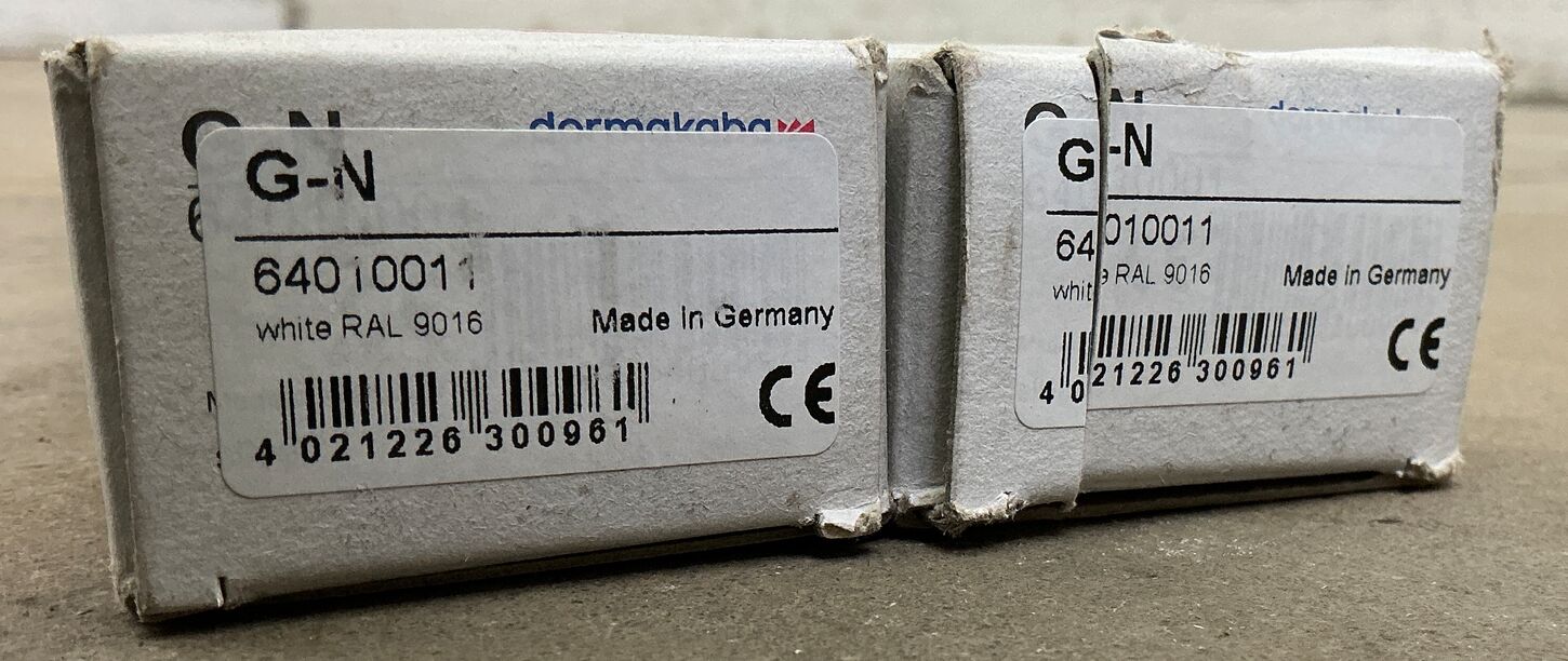 Dorma G-N Glideskinne - Hvid