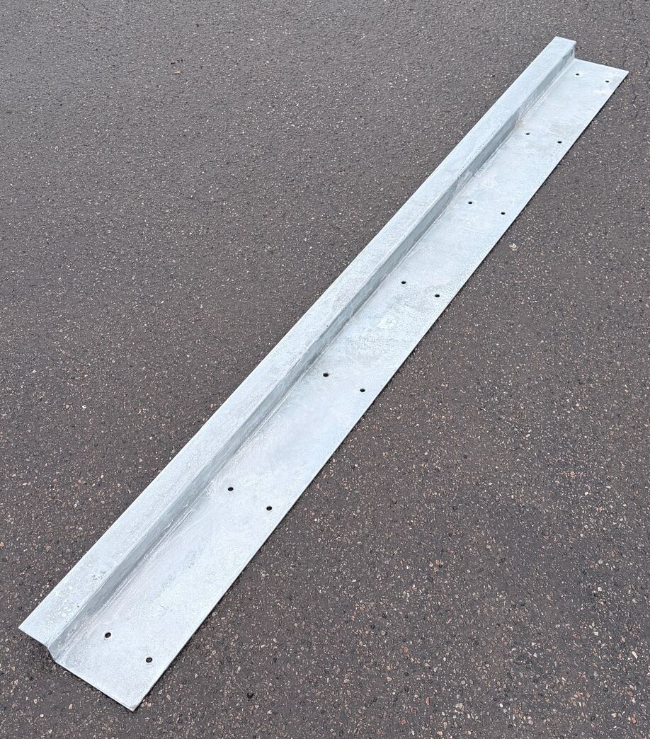 Kraftig stålprofil 2000 mm