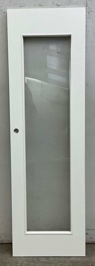 M7 Skydedør m/glas - u/skinne