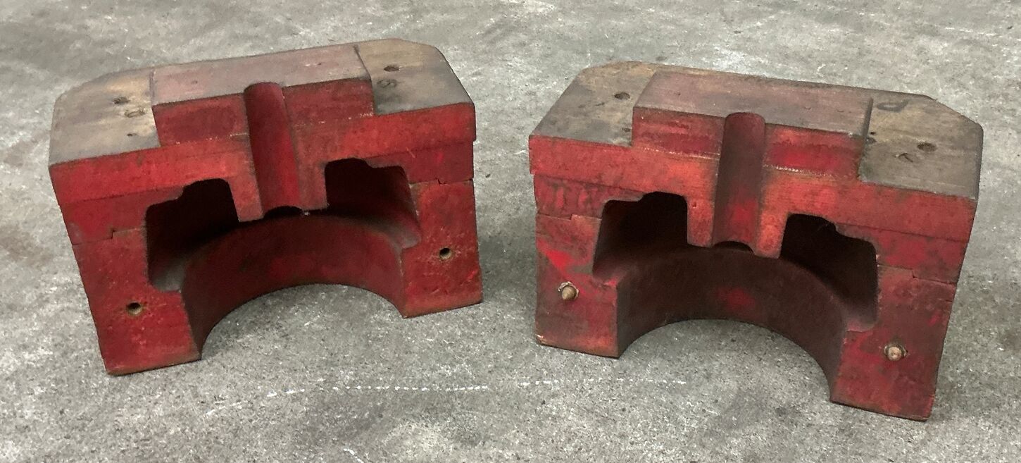 Støbeform fra Holbæk Jernstøberi