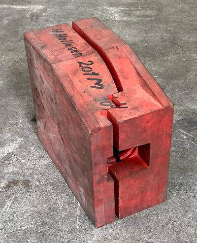 Støbeform fra Holbæk Jernstøberi