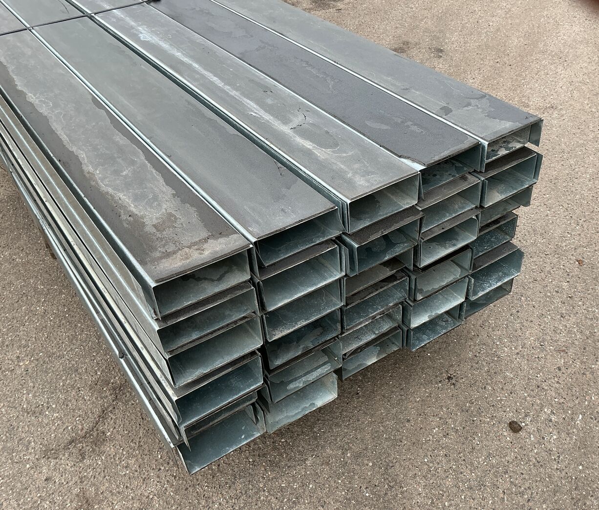 60 stk Bund og topskinne med PU skum - 3 meter