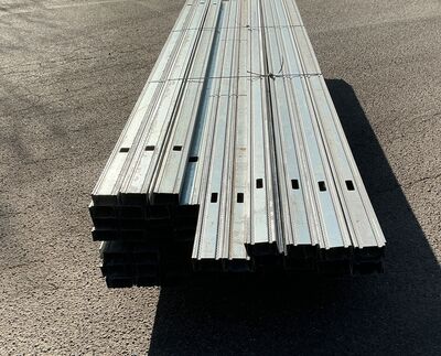134 stk Stålprofil 70/40-0,46 L: 2985 til 3600 mm