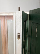 Dobbelt havedør med skodder