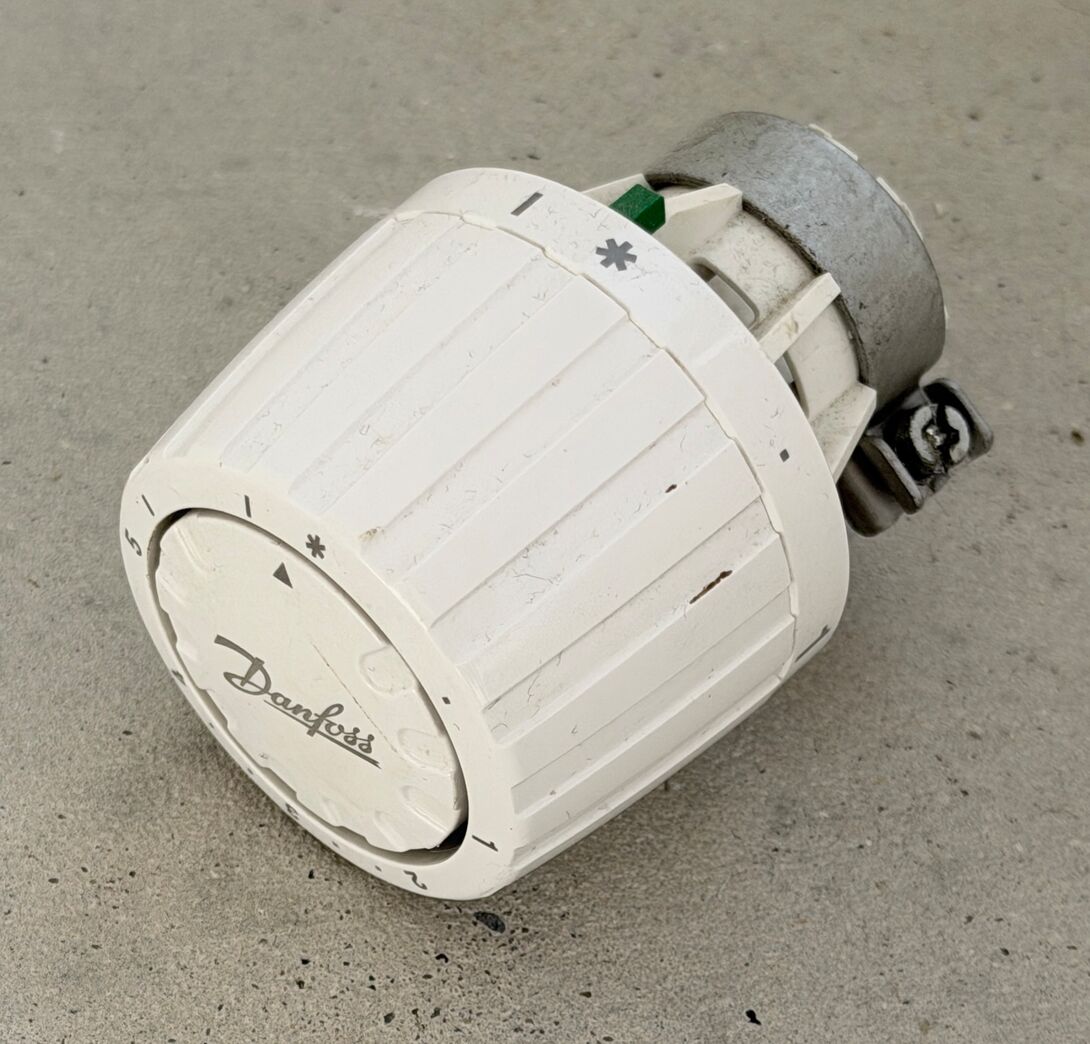 Danfoss 2950 termostatventil - brugt