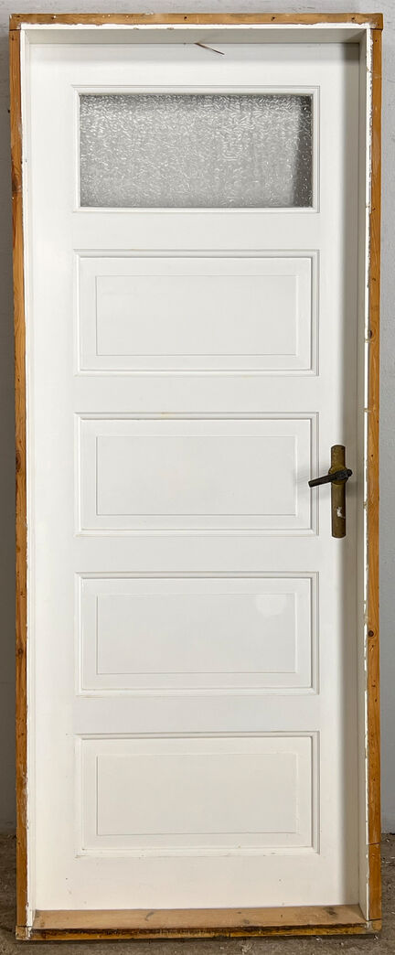 Fyldningsdør med glas