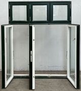 Mørkegrønt energivindue