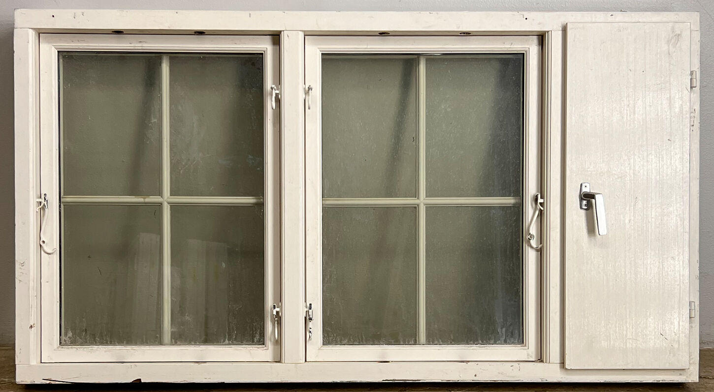 Bøjsø sprossevindue med koblede rammer