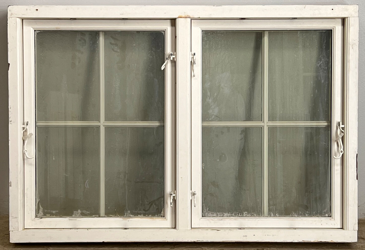 Bøjsø sprossevindue med koblede rammer