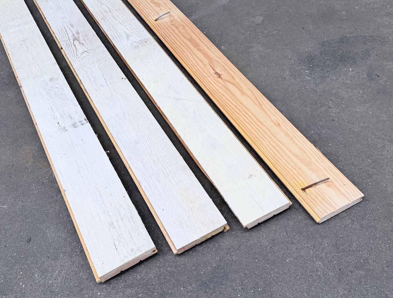 Samlet parti gulvbrædder 11,5 m2