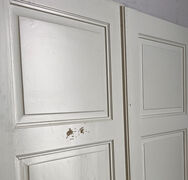 Dobbeltdør med karm