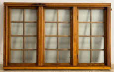 Sprossevindue i egetræ