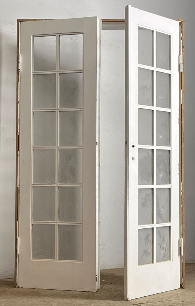 Fransk dør med karm