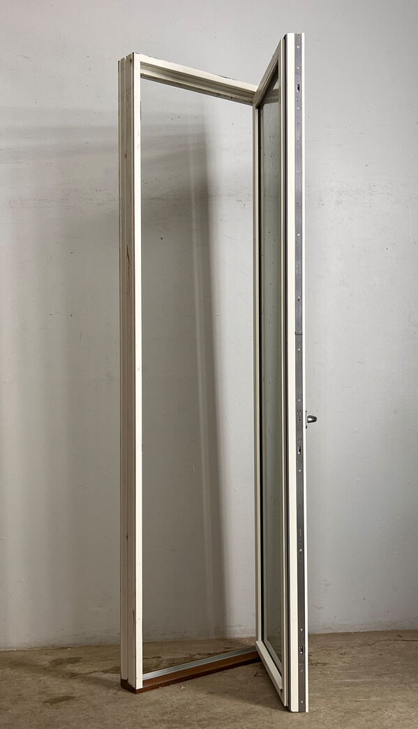 Terrassedør med matteret glas