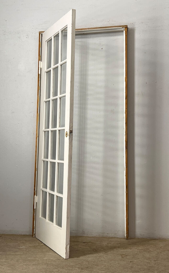 Sprossedør med karm