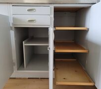 Malet komplet 60'er køkken