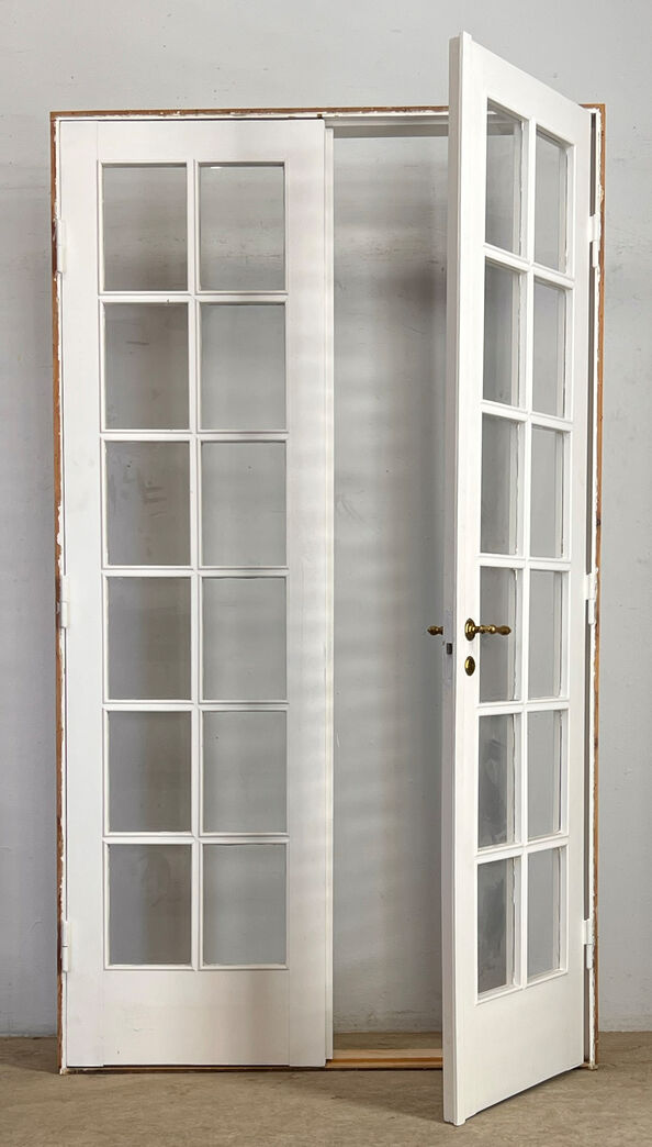 Fransk dør med karm