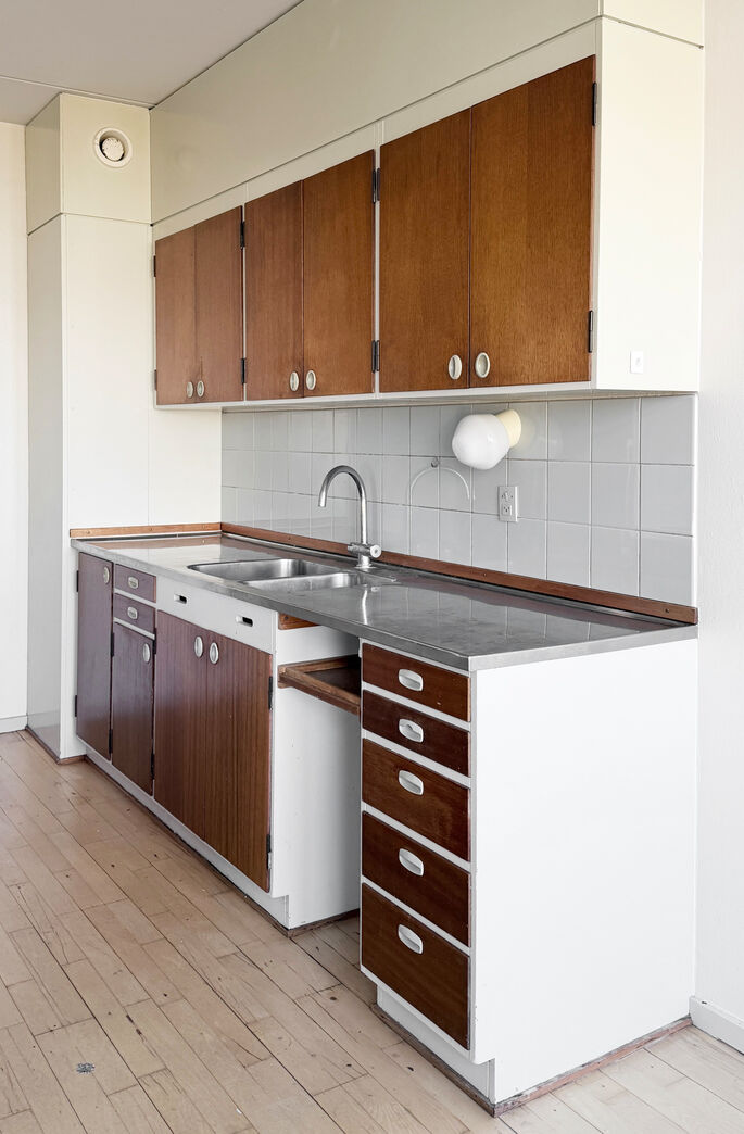 Originalt komplet 60'er køkken