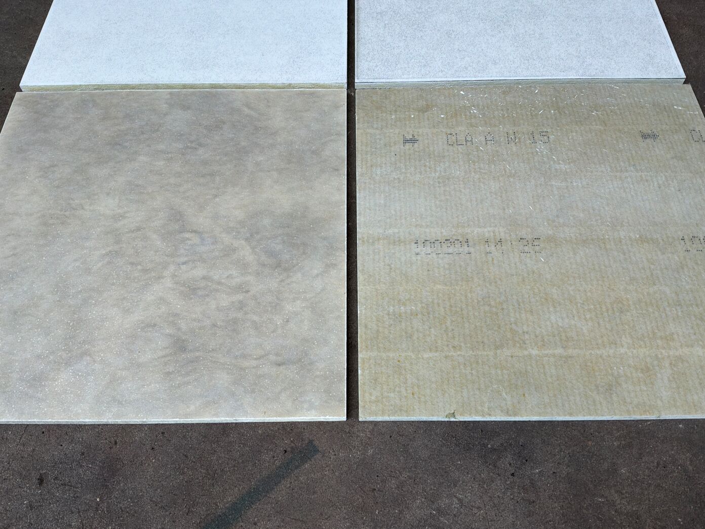 Akustikloftplade 59,2x59,2x1,5 cm