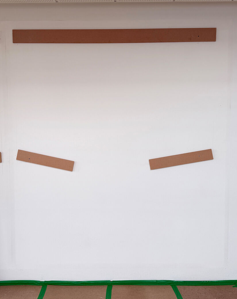 Originalt håndmalet diptykon 414x234 cm
