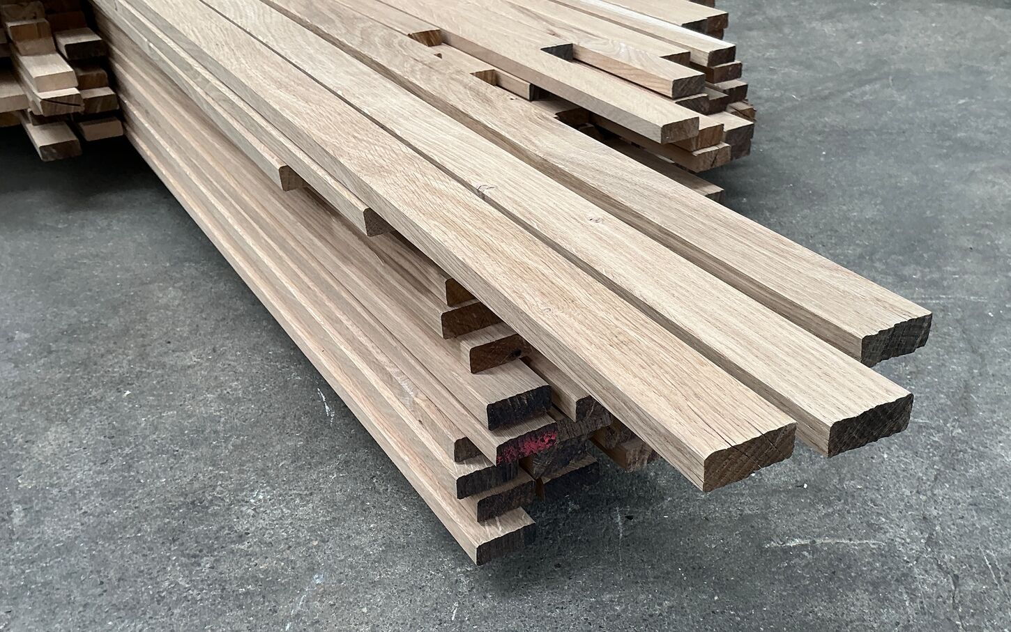 Ege lister høvlet 4 sider 17x40x280cm