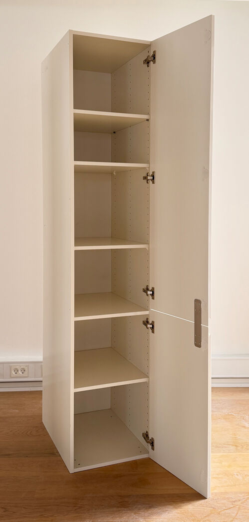 HTH højskab med 5 hylder 40X195,2x56,5cm
