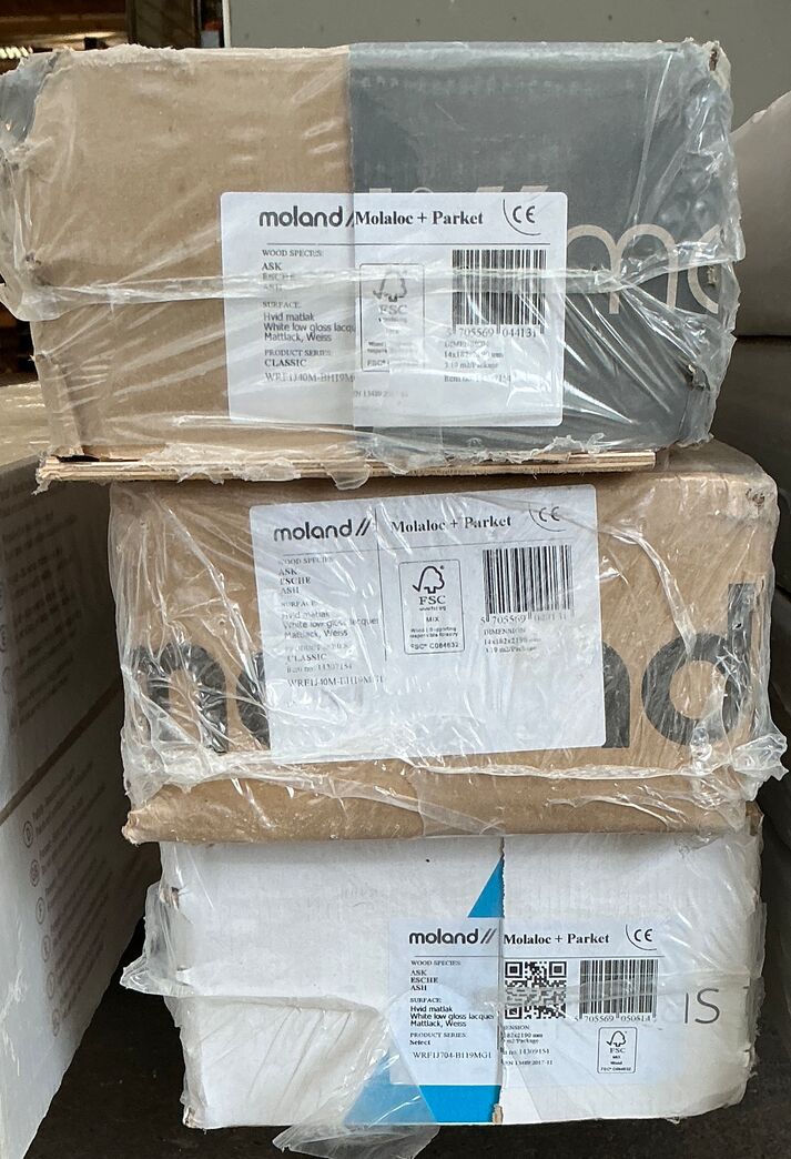 3pk./12m2 Moland Ask Molaloc + Parket