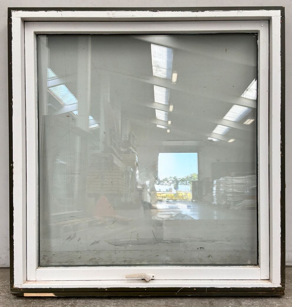 Grønt Termovindue 119x125 m/alu vandnæse