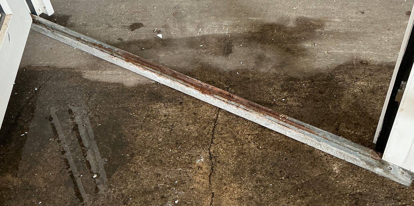 Facadedør i plast med 3 ruder vh - 209 cm